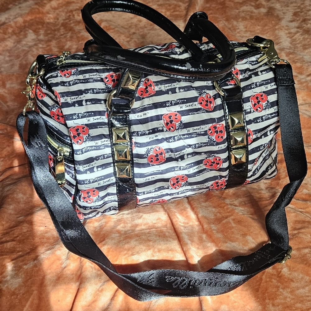 Vintahe BETSY JOHNSON Love Bug Bag/Crossbody